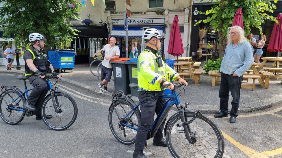 E-bikes stay put for Falmouth police